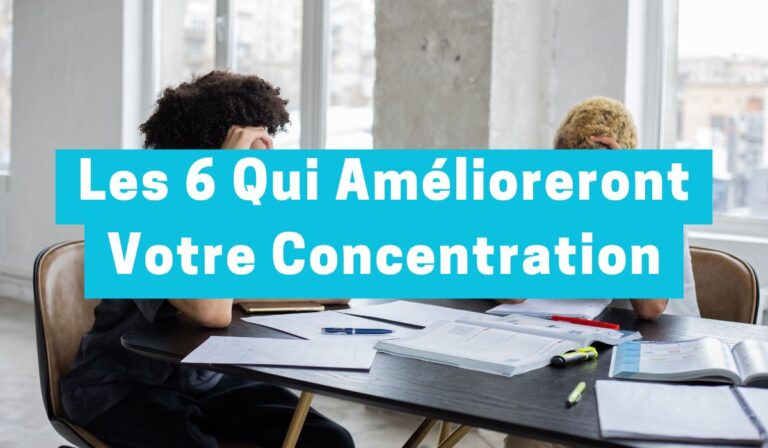 Top 6 : Livres de Concentration